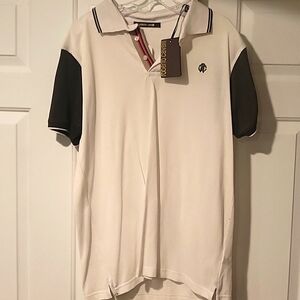 NWT Roberto Cavalli Mens Polo Shirt Size XL